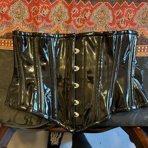 Like new! PVC waspie corset from Orchard Corsets. Never worn.